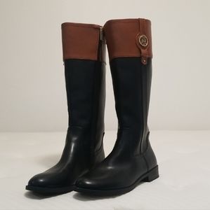 Tommy Hilfiger Black Knee-high Boots